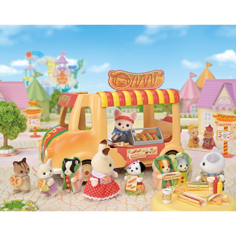 New Sylvanian Families Release Gather Around Baby Set Hot Dog