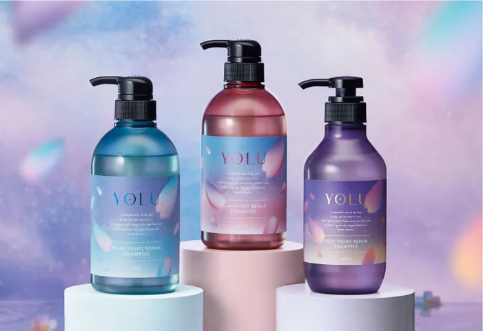 Full-Body Night Care with YOLU: Surround Yourself with the Scent of Cherry Blossoms