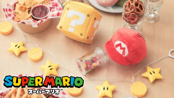 Super Mario Pouch & Garland Light Collection