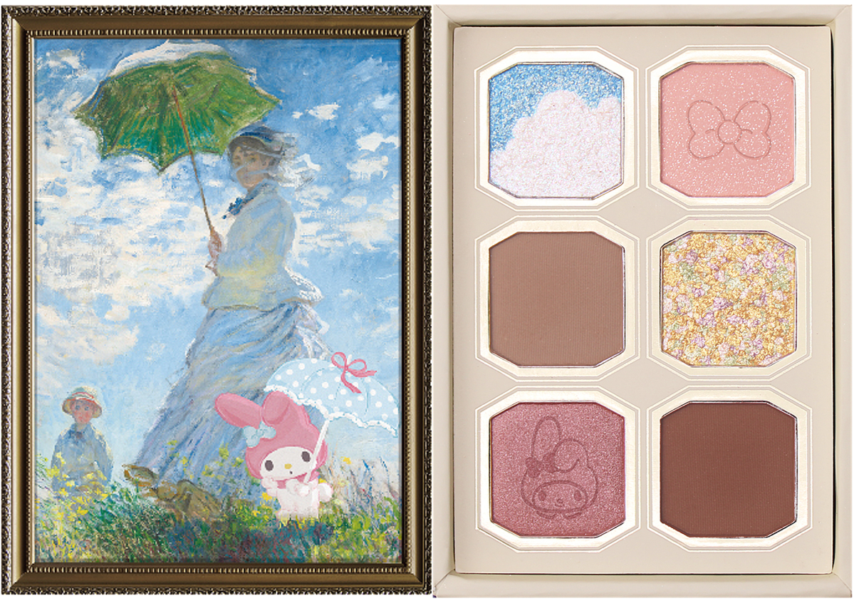 MilleFee x Sanrio: New "Artistic Eyeshadow Palette" Series Launches!