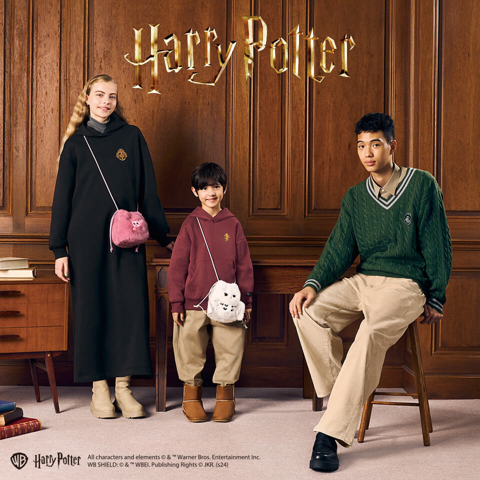 Magic Meets Style: GU Unveils New Harry Potter Collab Collection