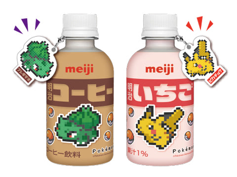 Limited Edition Pokémon-Themed Meiji Coffee & Strawberry Sets Now Available!