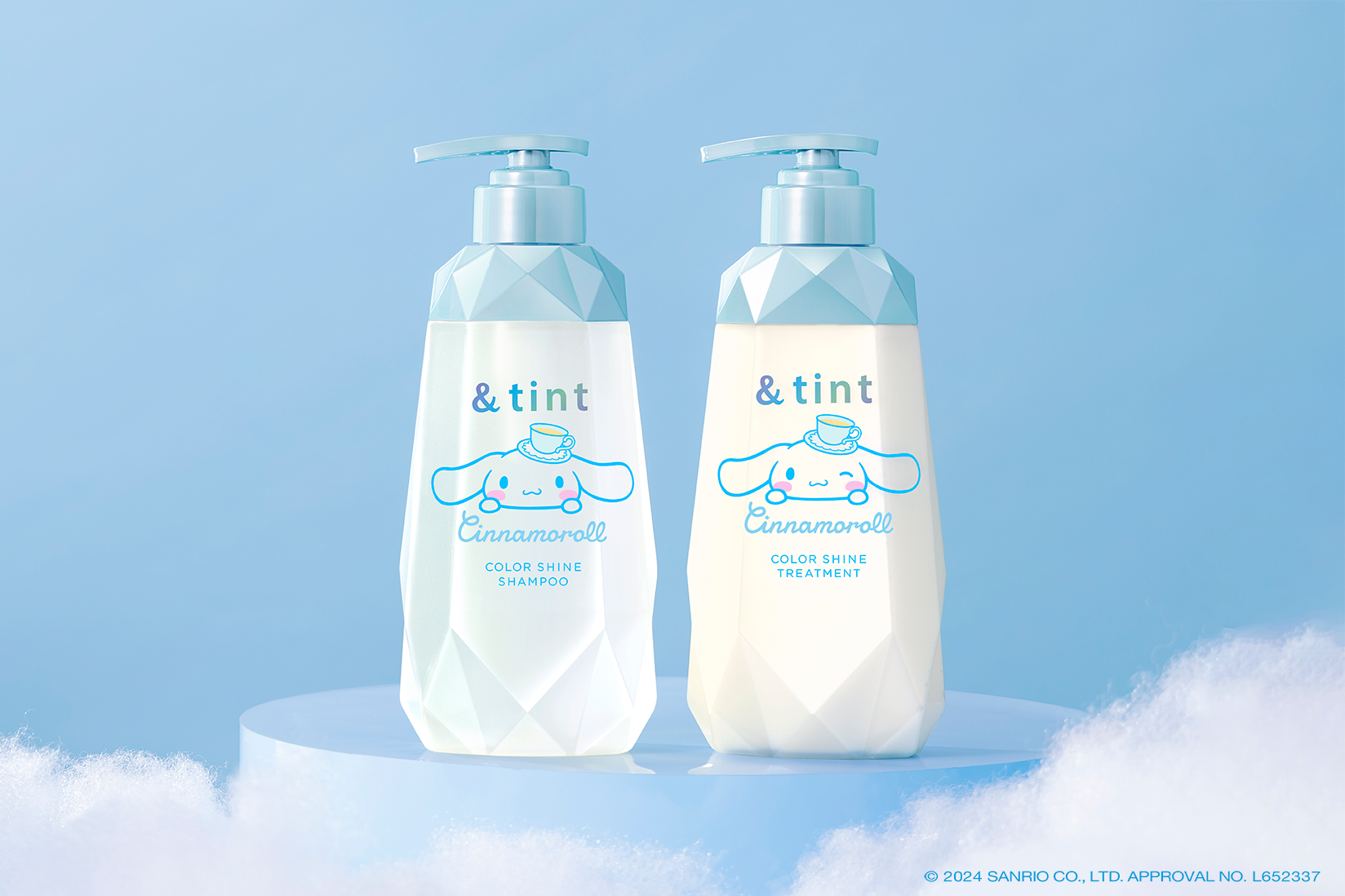 &tint Introduces Limited-Edition Cinnamoroll Design Hair Care Products