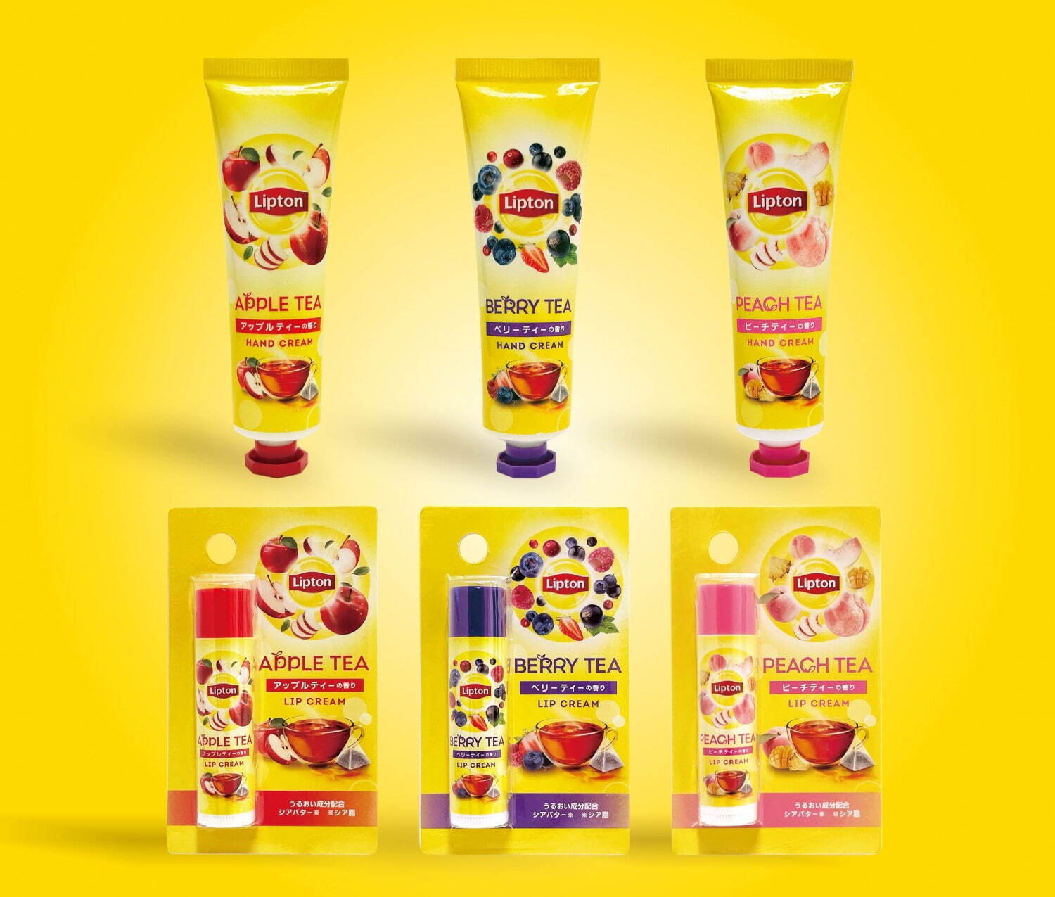 Experience the Aroma of Tea Lipton-Inspired Lip and Hand Creams